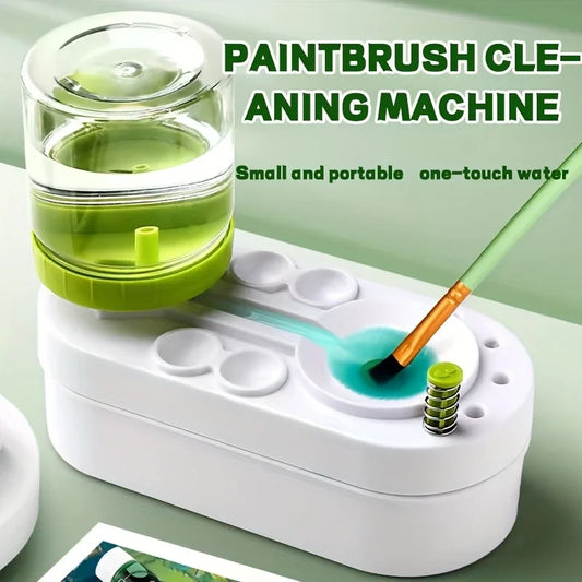 Professional Automatic Paintbrush Cleaning Machine - Recirculating